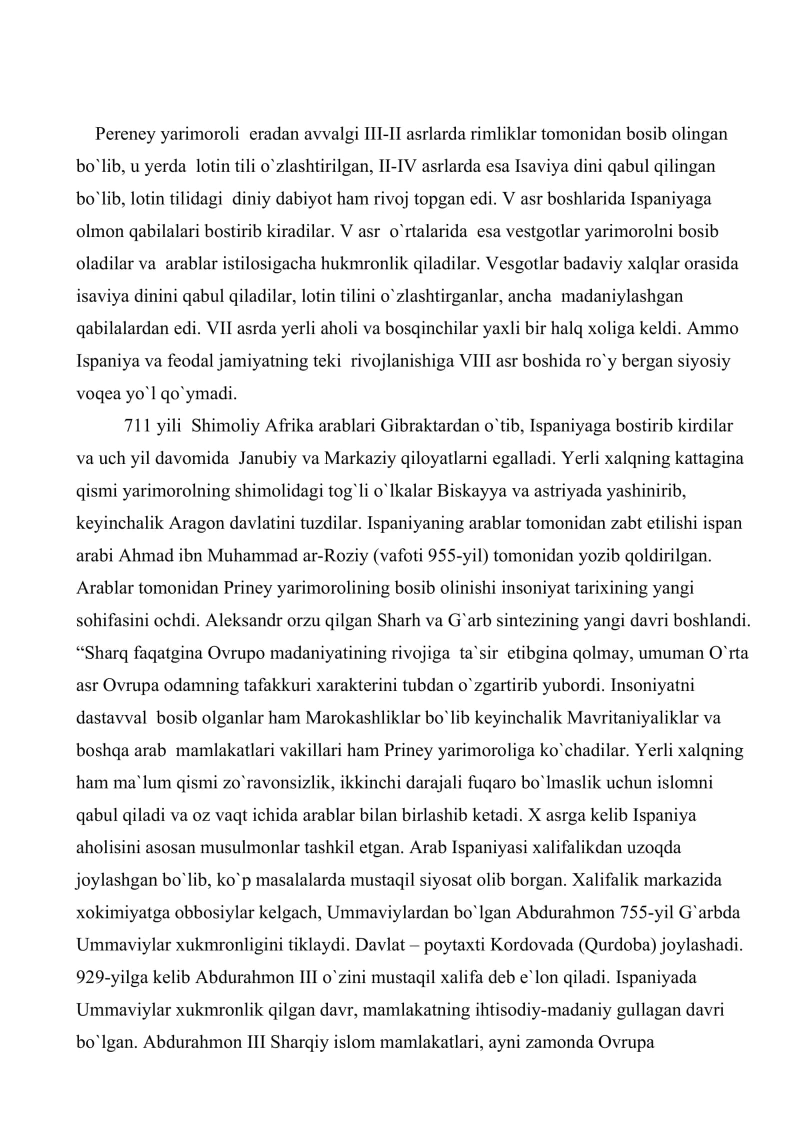 Ispaniyada Arab adabiyoti 2