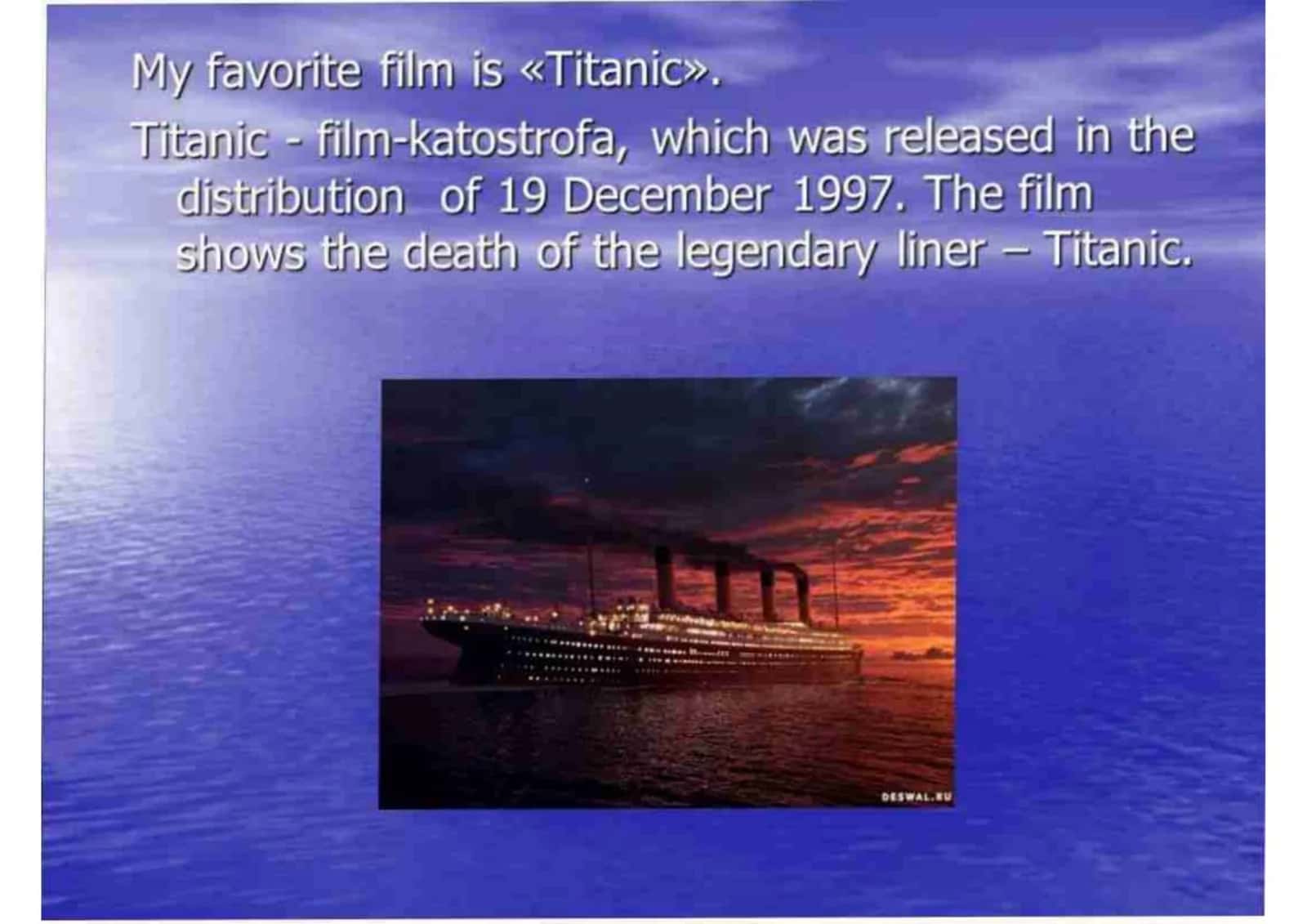 my favorite film 2