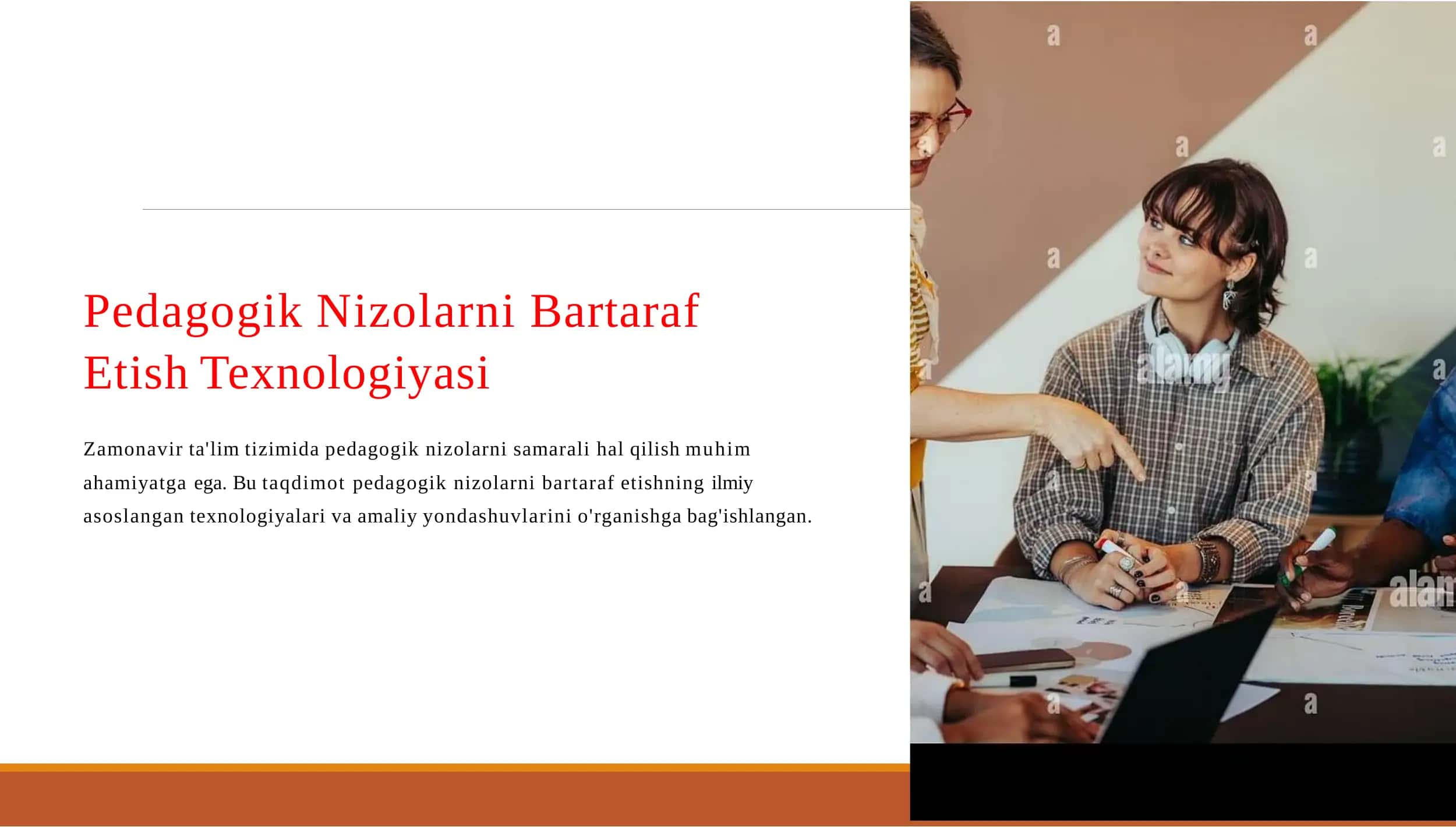 Pedagogik Nizolarni Bartaraf Etish Texnologiyasi 2