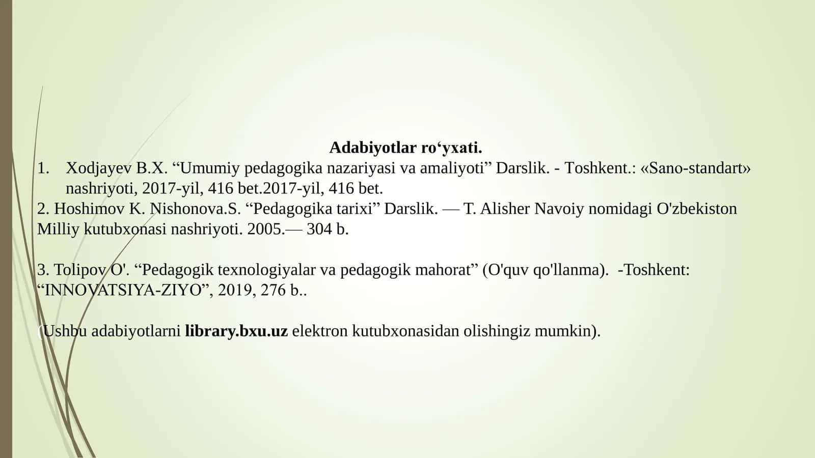 Eng Qadimgi Yozma Yodgorliklarda Ta'lim-Tarbiya Masalalari 2