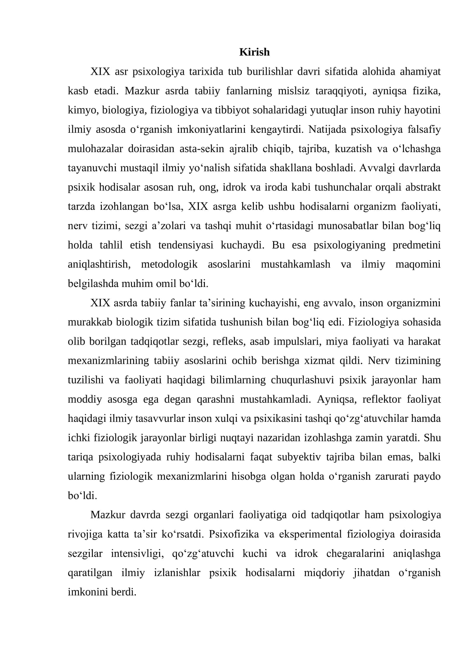 XIX ASRDA TABIIY FANLAR TA’SIRIDA PSIXOLOGIYA RIVOJI 2