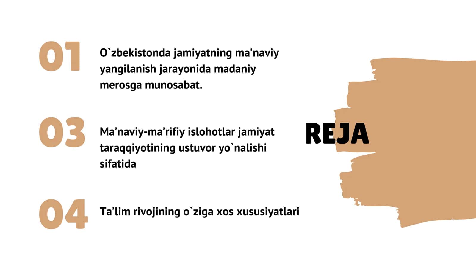 MA'NAVIY HAYOTDAGI O'ZGARISHLAR MADANIY TARAQQIYOT 2