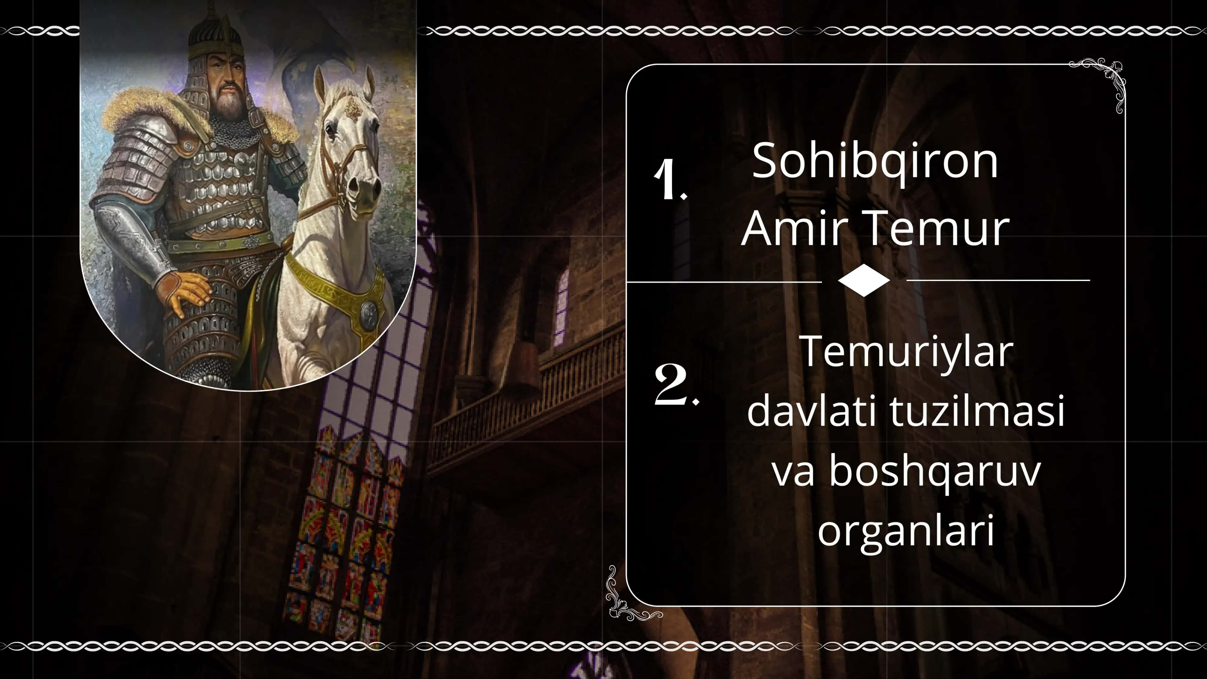 Amir Temur davlati 2
