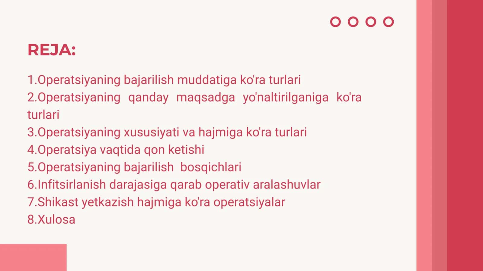 Operatsiya Turlari klinik anatomiya 2