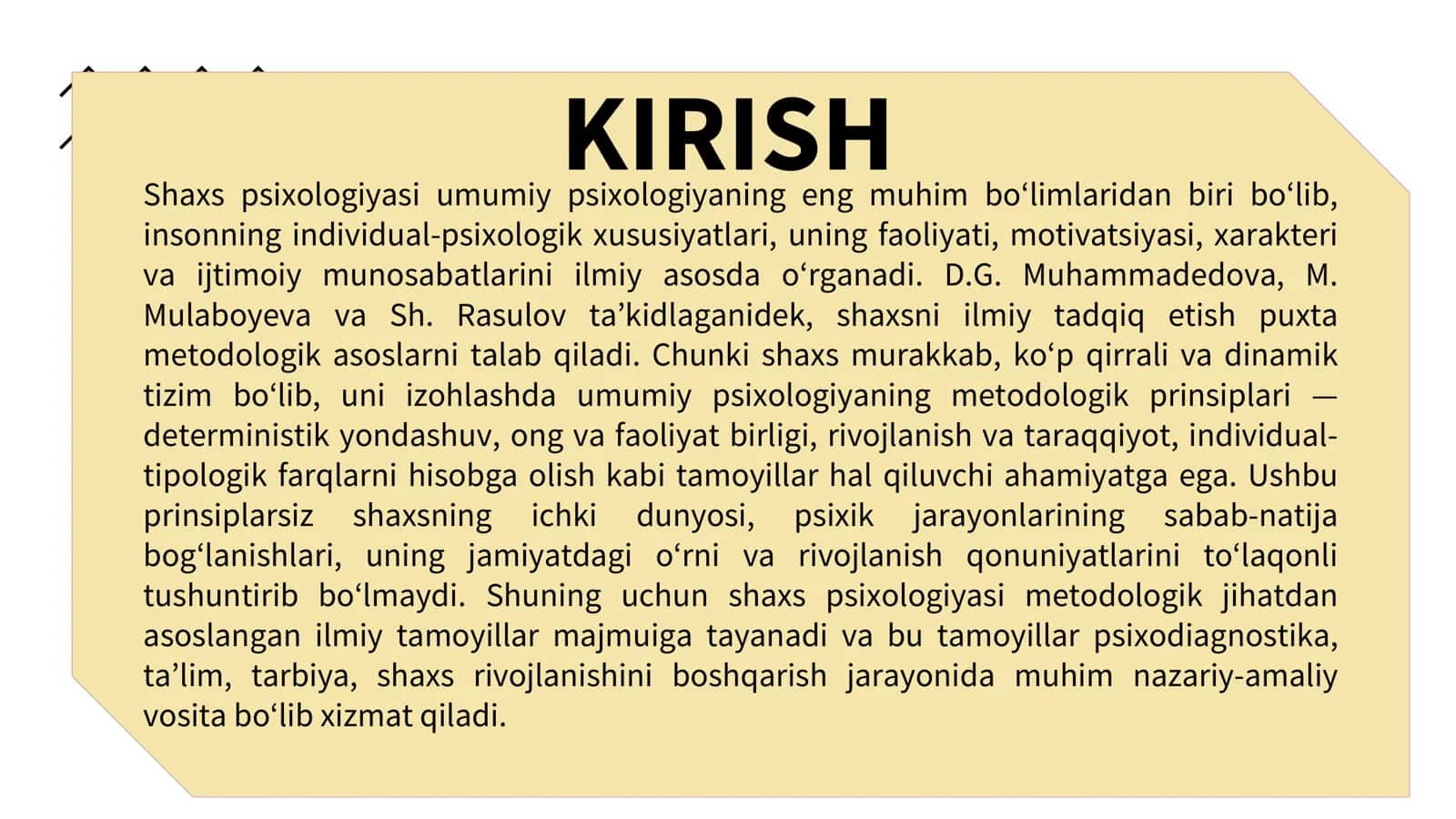 Shaxs psixologiyasining metodologik prinsiplari 2