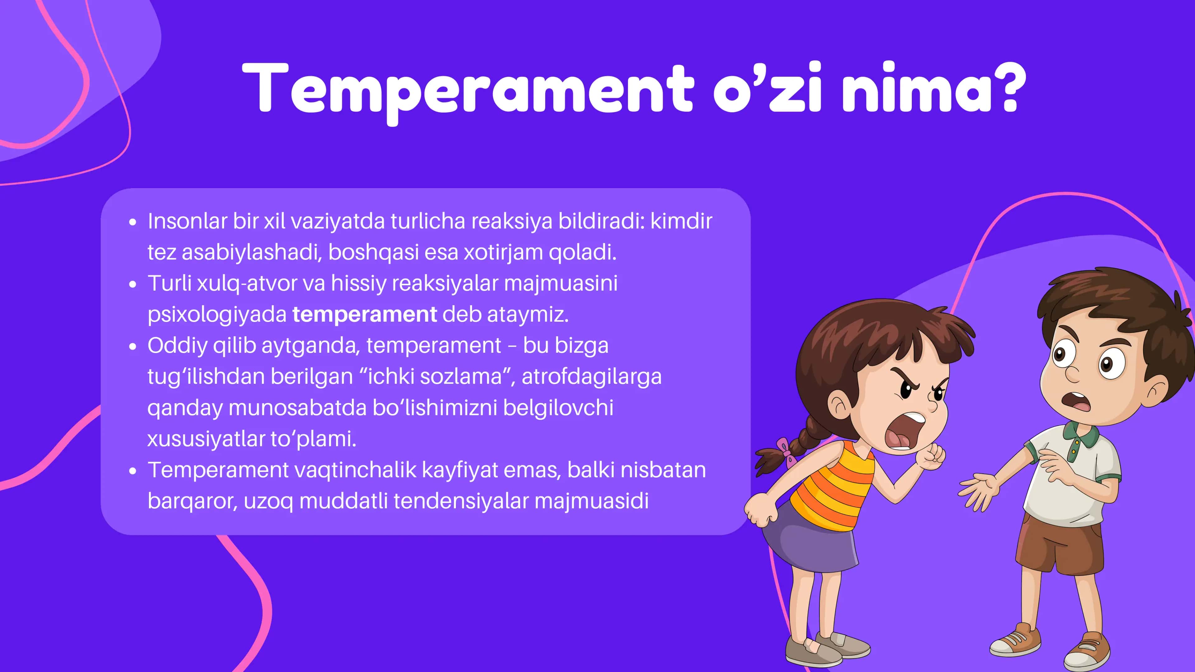 Temperament va uning turlari 2