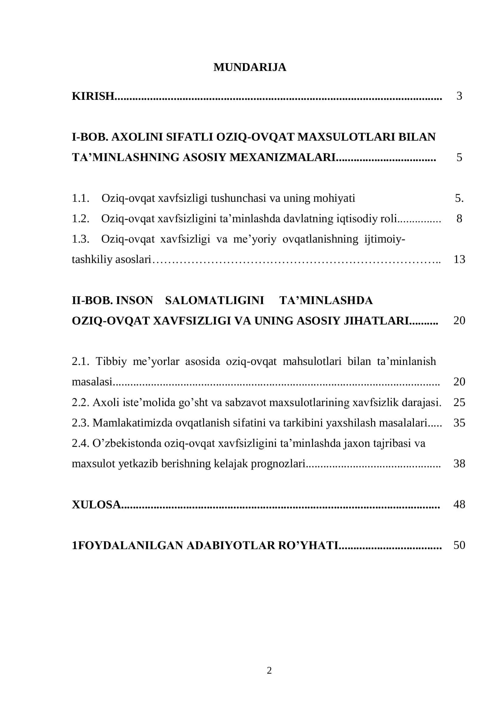 AXOLINI SIFATLI OZIQ-OVQAT MAXSULOTLARI 2
