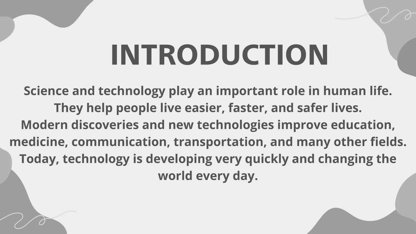 SCIENCE AND TECHNOLOGY: DISCOVERIES AND NEW TECHNOLOGIES 2