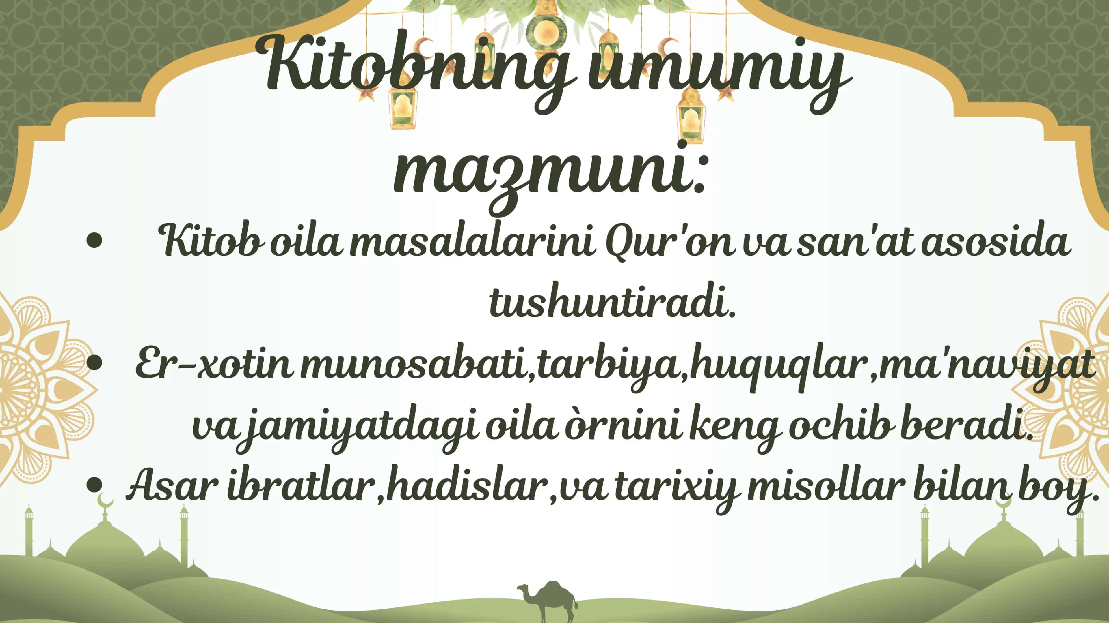 Shayx Muhammad Sodiq Muhammad Yusufning"Baxtiyor oila" kitobi 2