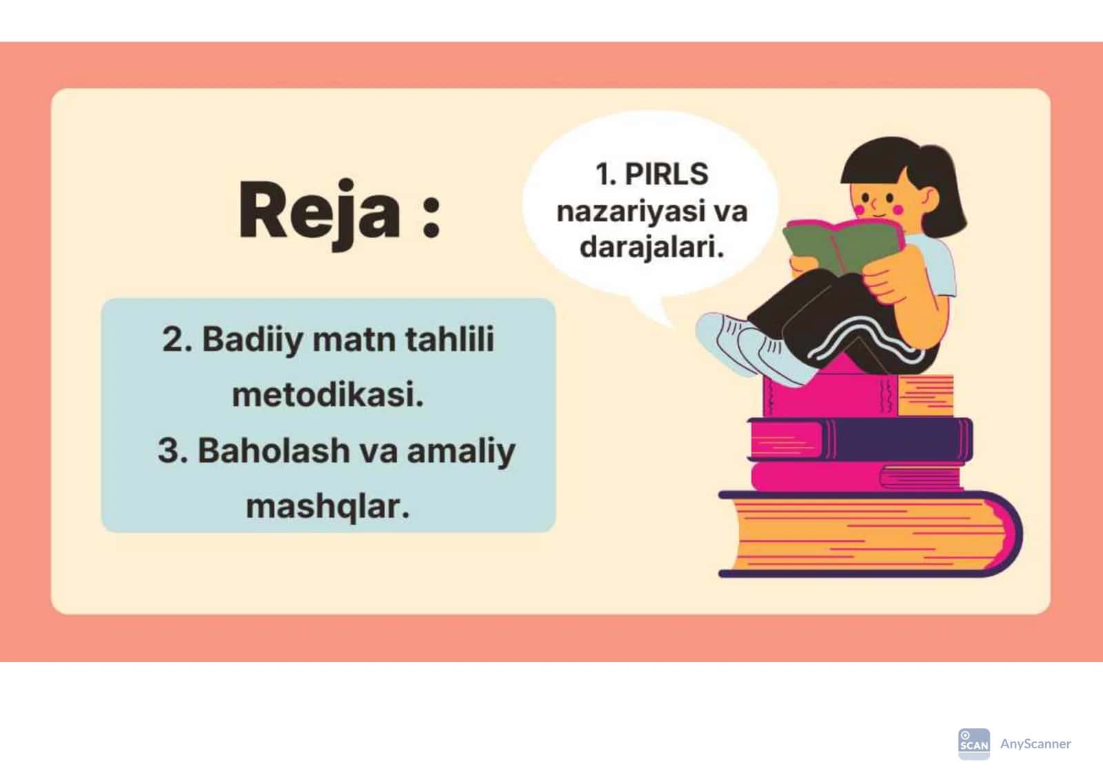 PIRLS tadqiqoti. Badiiy matnlar. 2