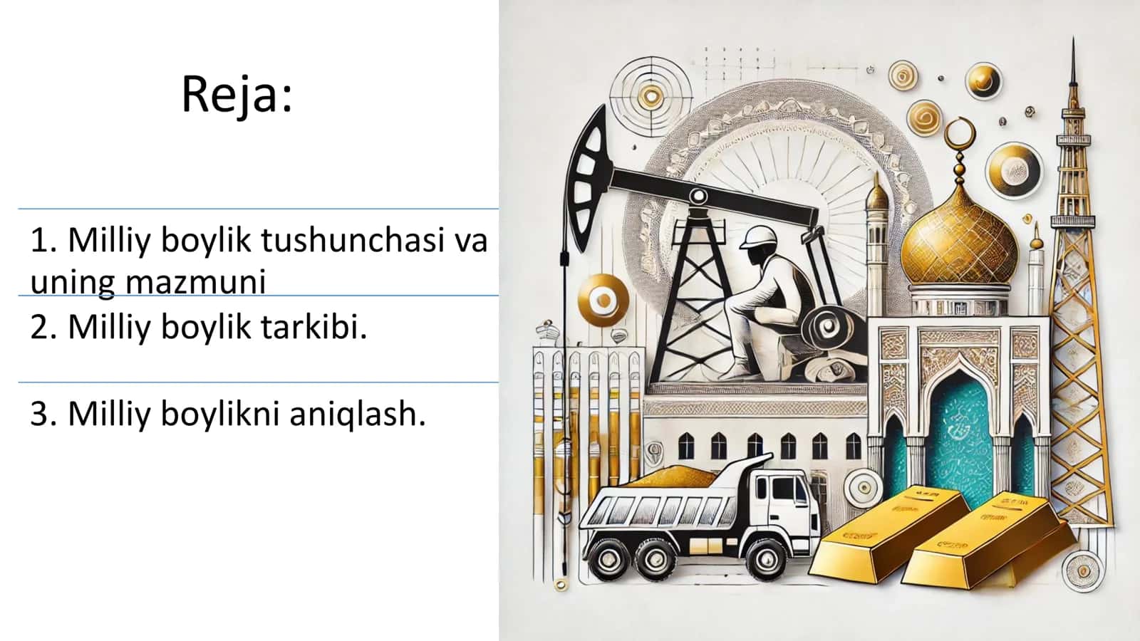 Milliy boylik va uning tarkibi 2