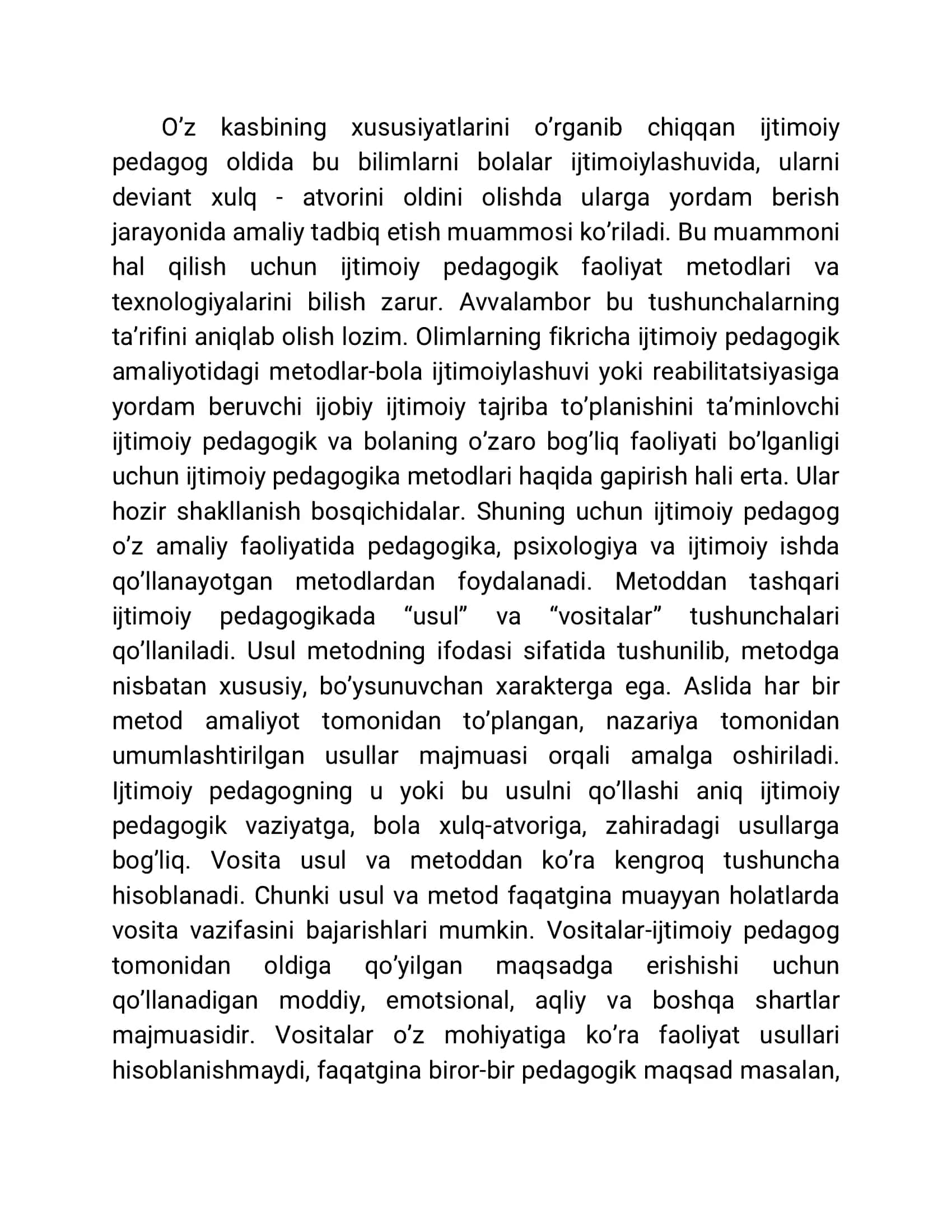 Ijtimoiy pedagogikada ishontirish metodi 2