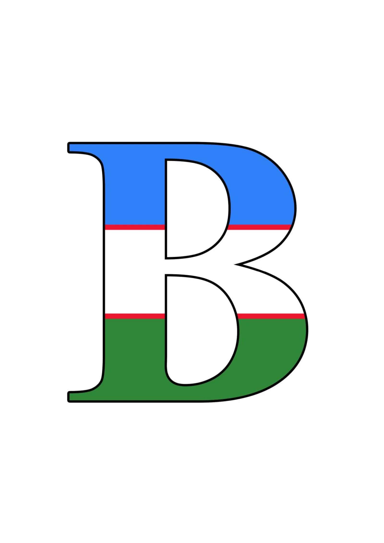 Harflar bayroq fonida 2
