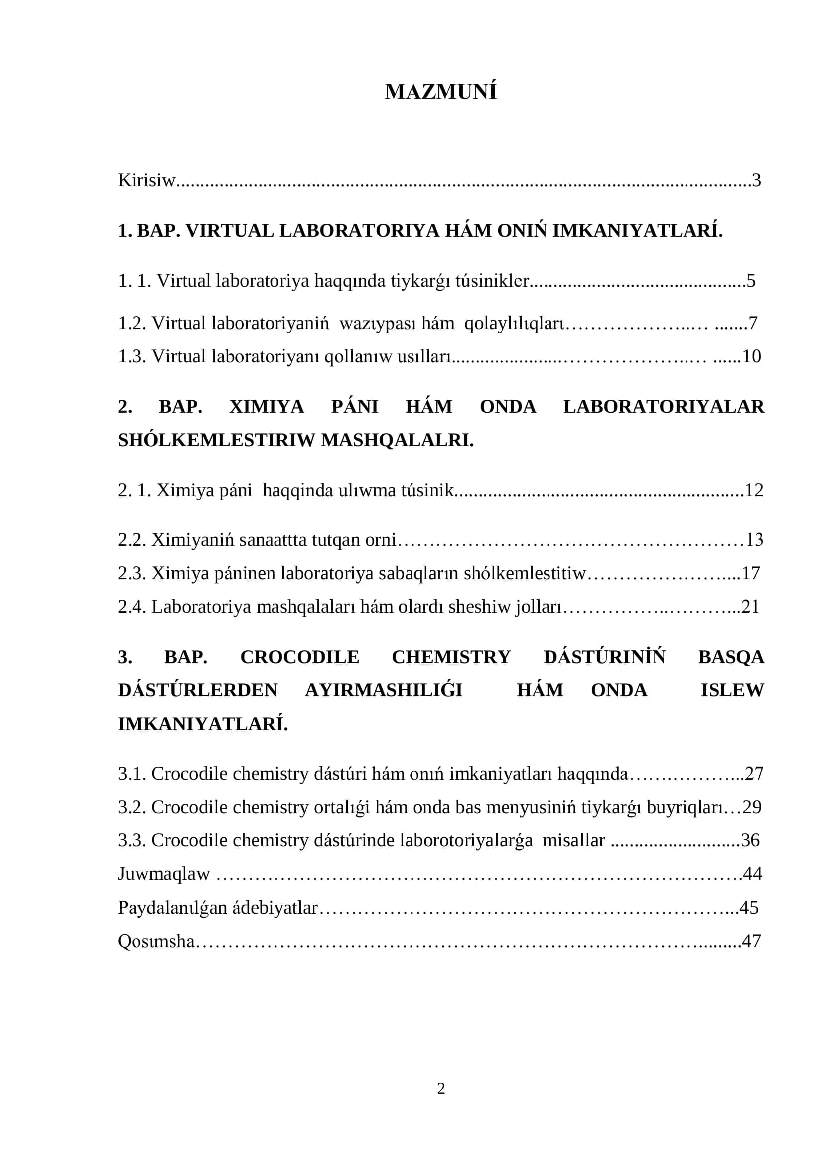 Kompyuter injiniring baǵdarı 2