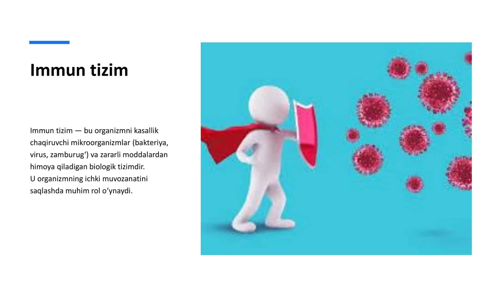 Immunitet va immun sistema 
Antigen va antitellalar 2