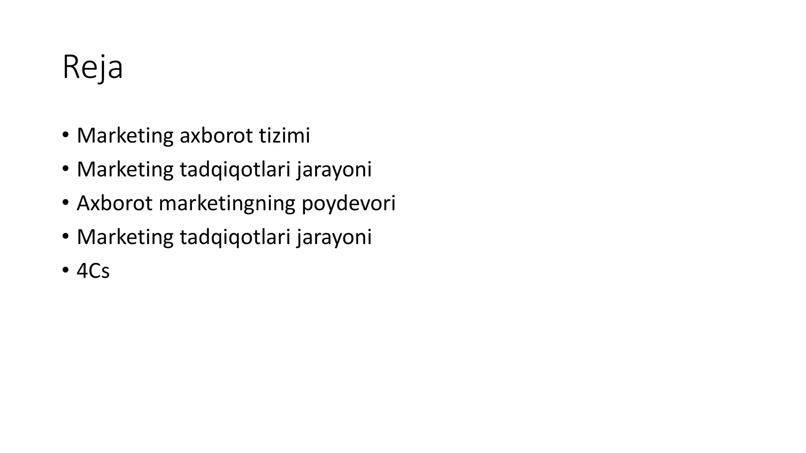 Marketing Faoliyatini Axborot Bilan Ta'minlash 2