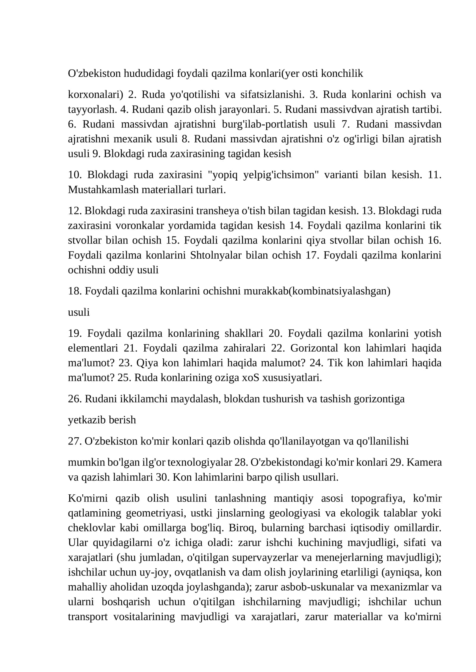 O’zbekistondagi ko’mir konlari 2