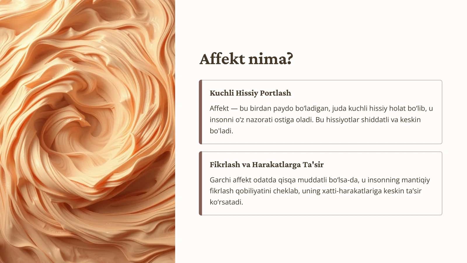 Affekt Holati: Inson Hissiyotlarining Kuchli Boroni 2