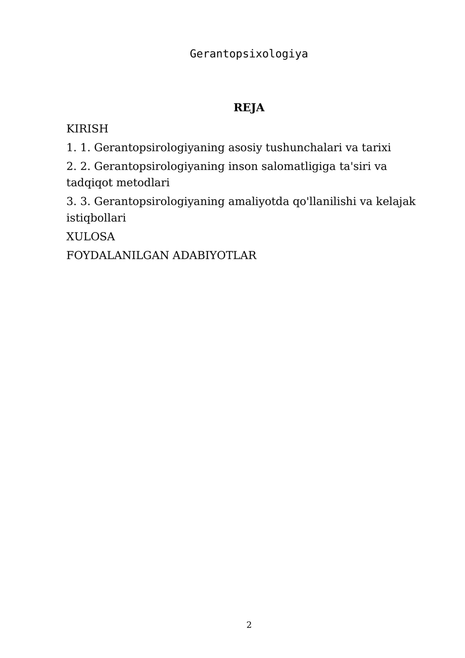 Gerantopsirologiya 2