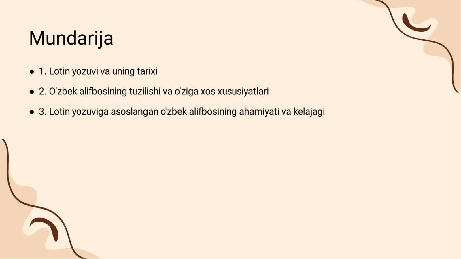 O'zbek alifbosining tuzilishi va o'ziga xos xususiyatlari 2