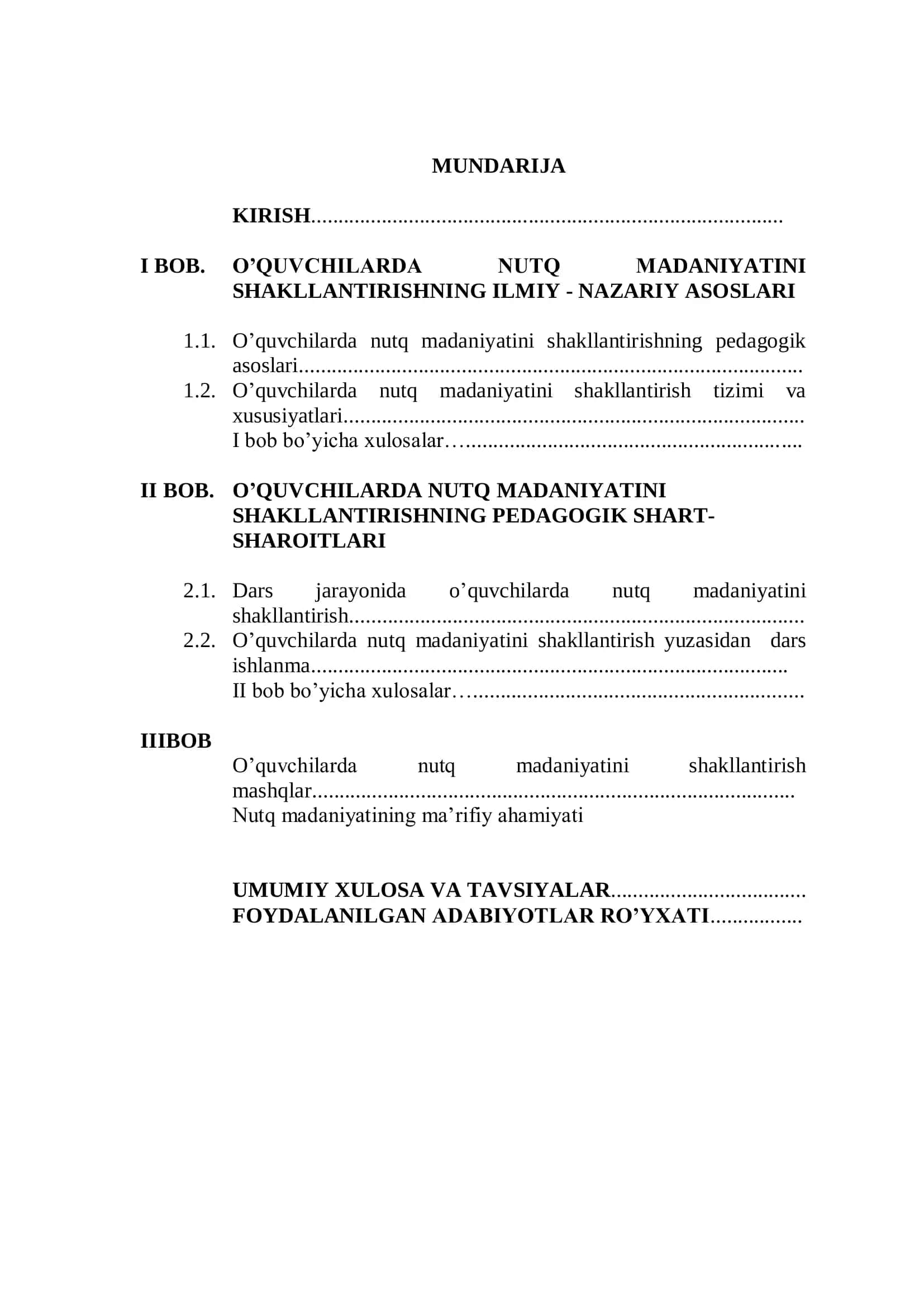 Nutq madaniyatini shakllantirish omillari 2