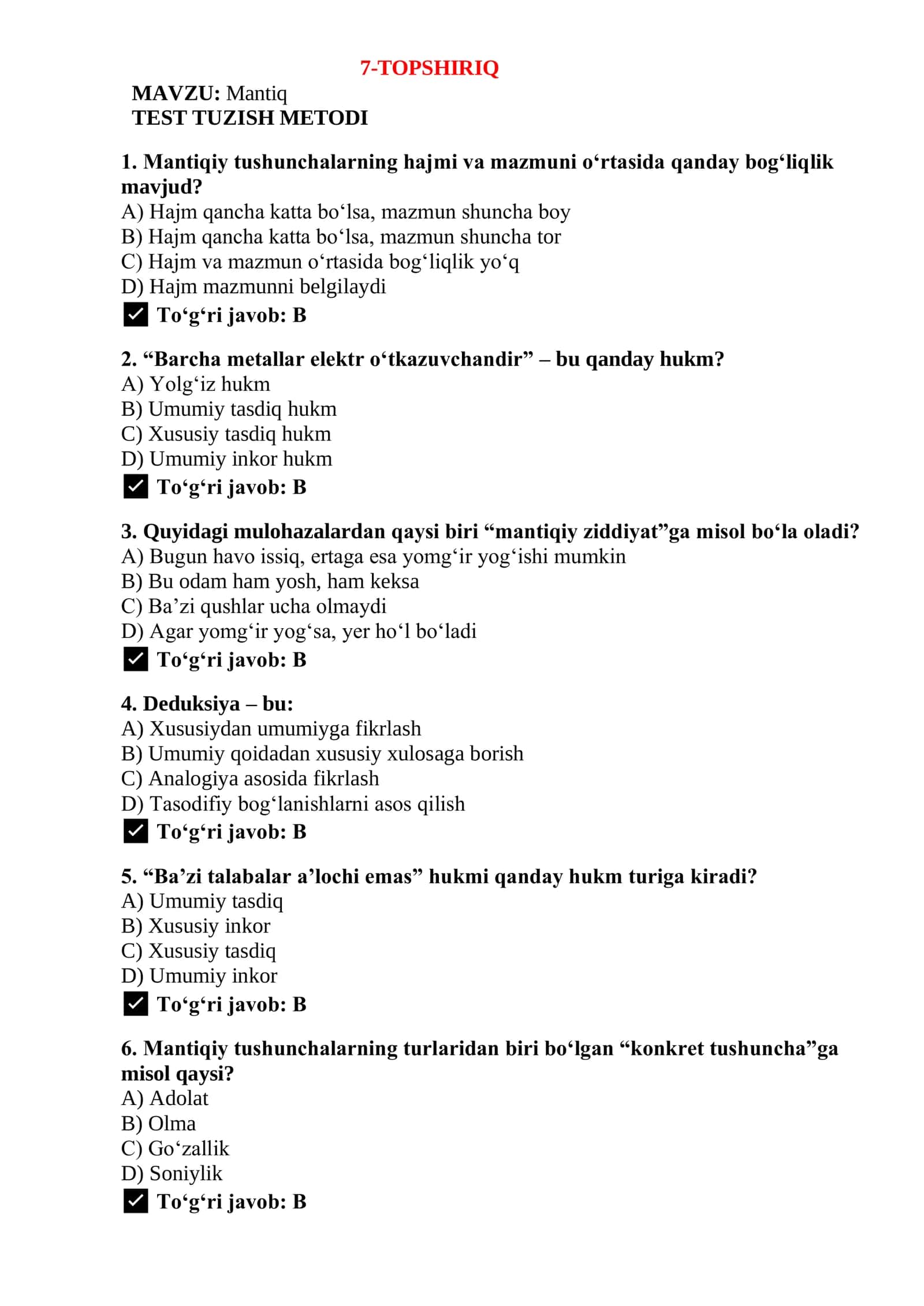 Bilish falsafasi (Gnoseologiya) 2