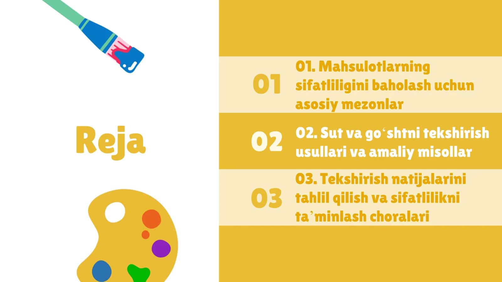 Mahsulotlarning sifatliligini baholash 2