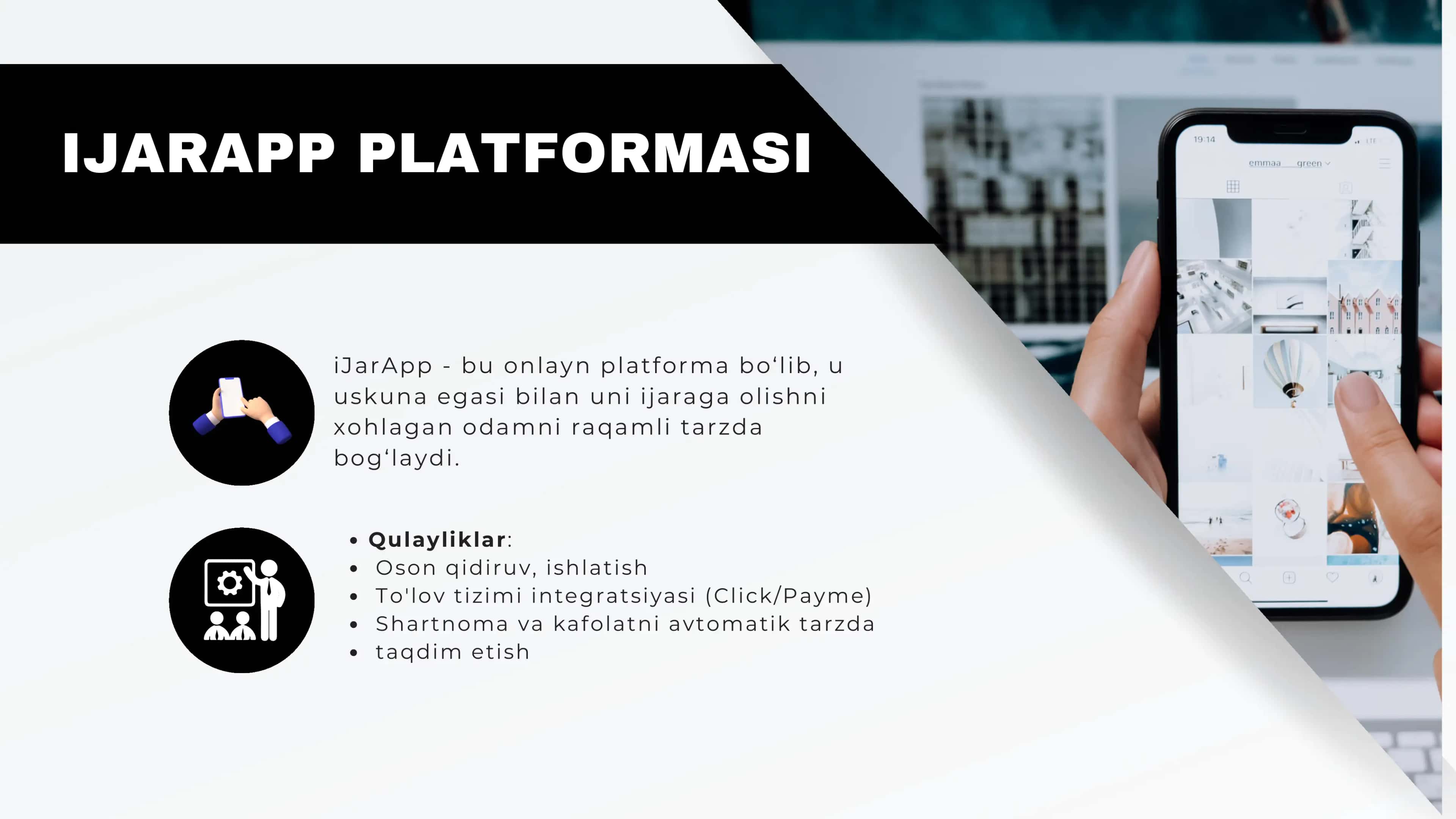 Biznes reja: Ijara uskunalari platformmasi 2