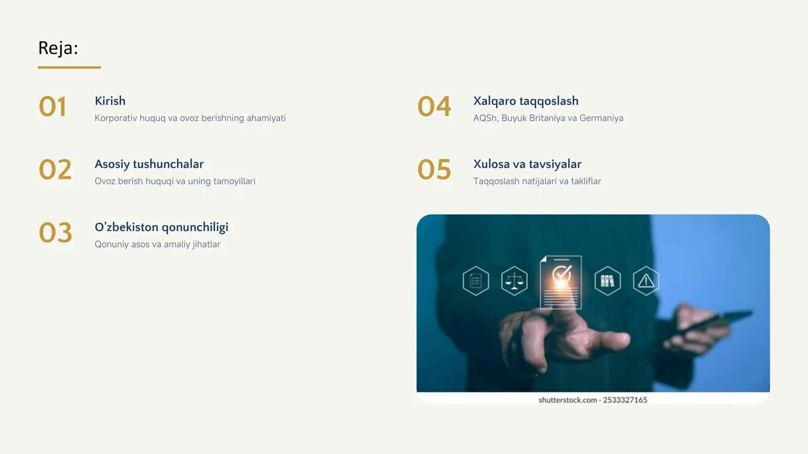 Aksiyadorlarning umumiy yig'ilishda ovoz berishi 2