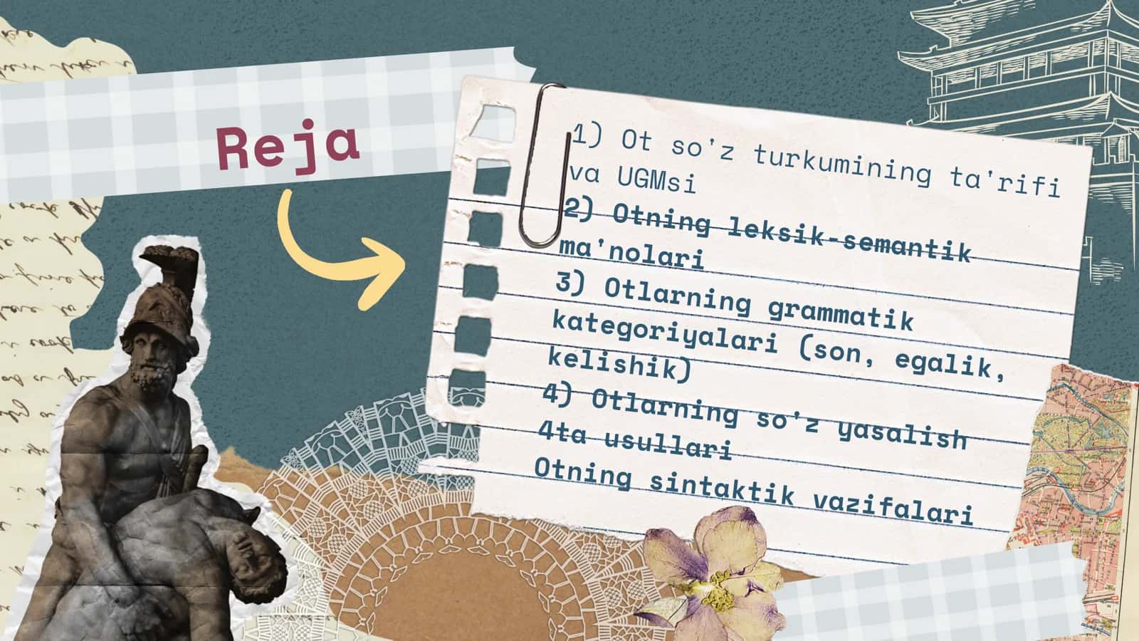 Ot So'z Turkumi: Ma'no va Grammatik Belgilari 2