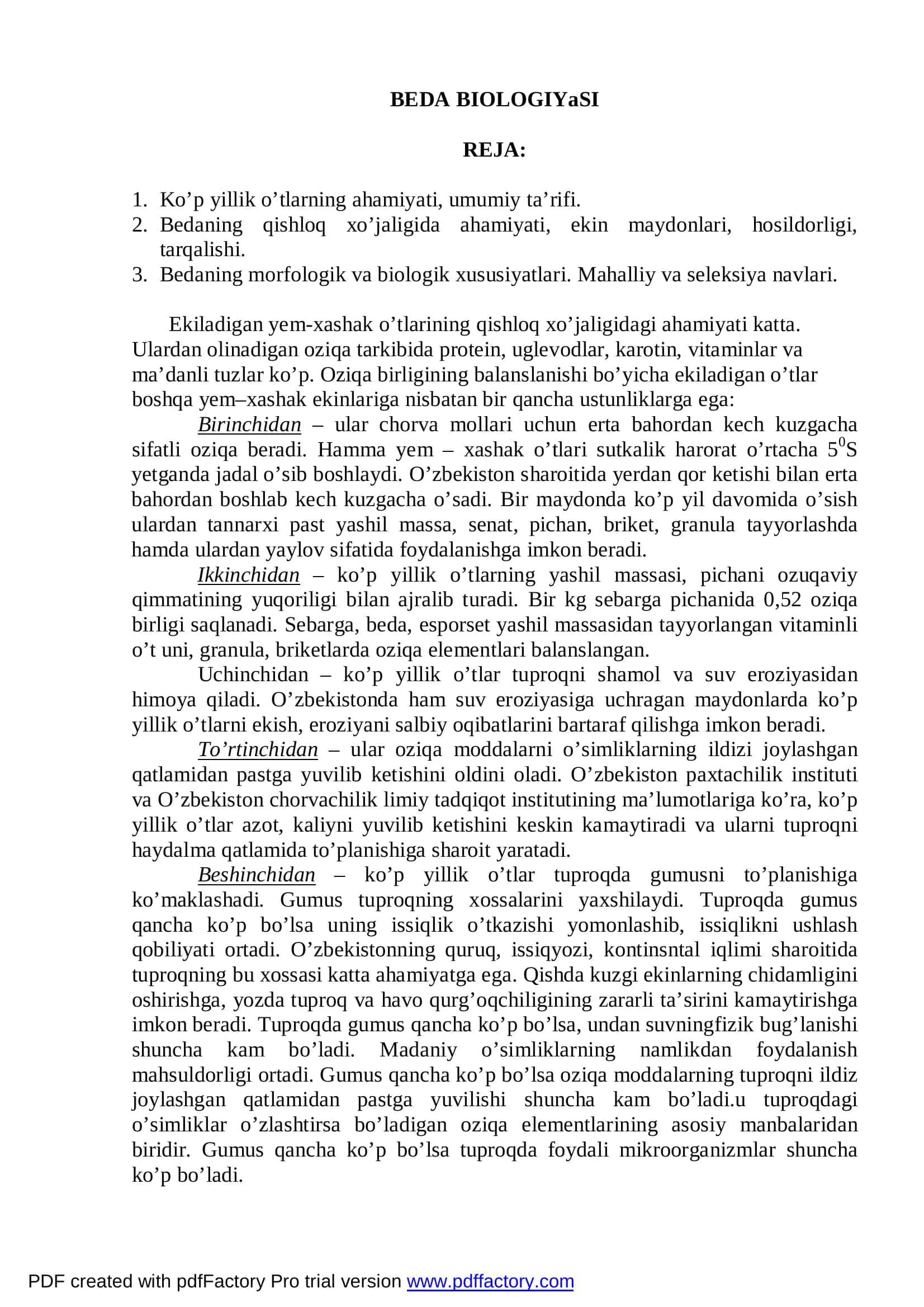 BEDA BIOLOGIYaSI 2