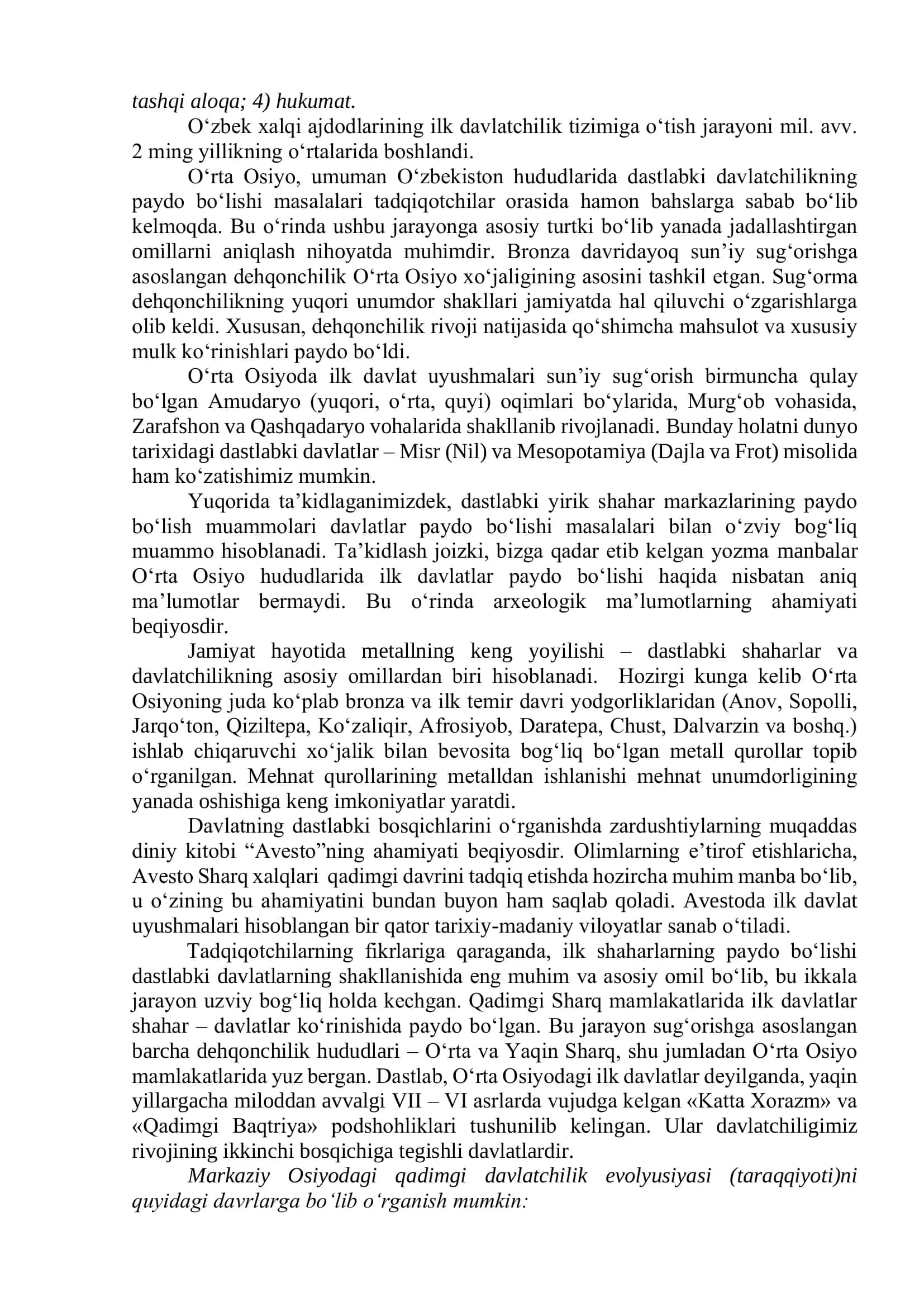 O‘zbekistonda mustaqillik g‘oyalarining tarixiy asoslari 2