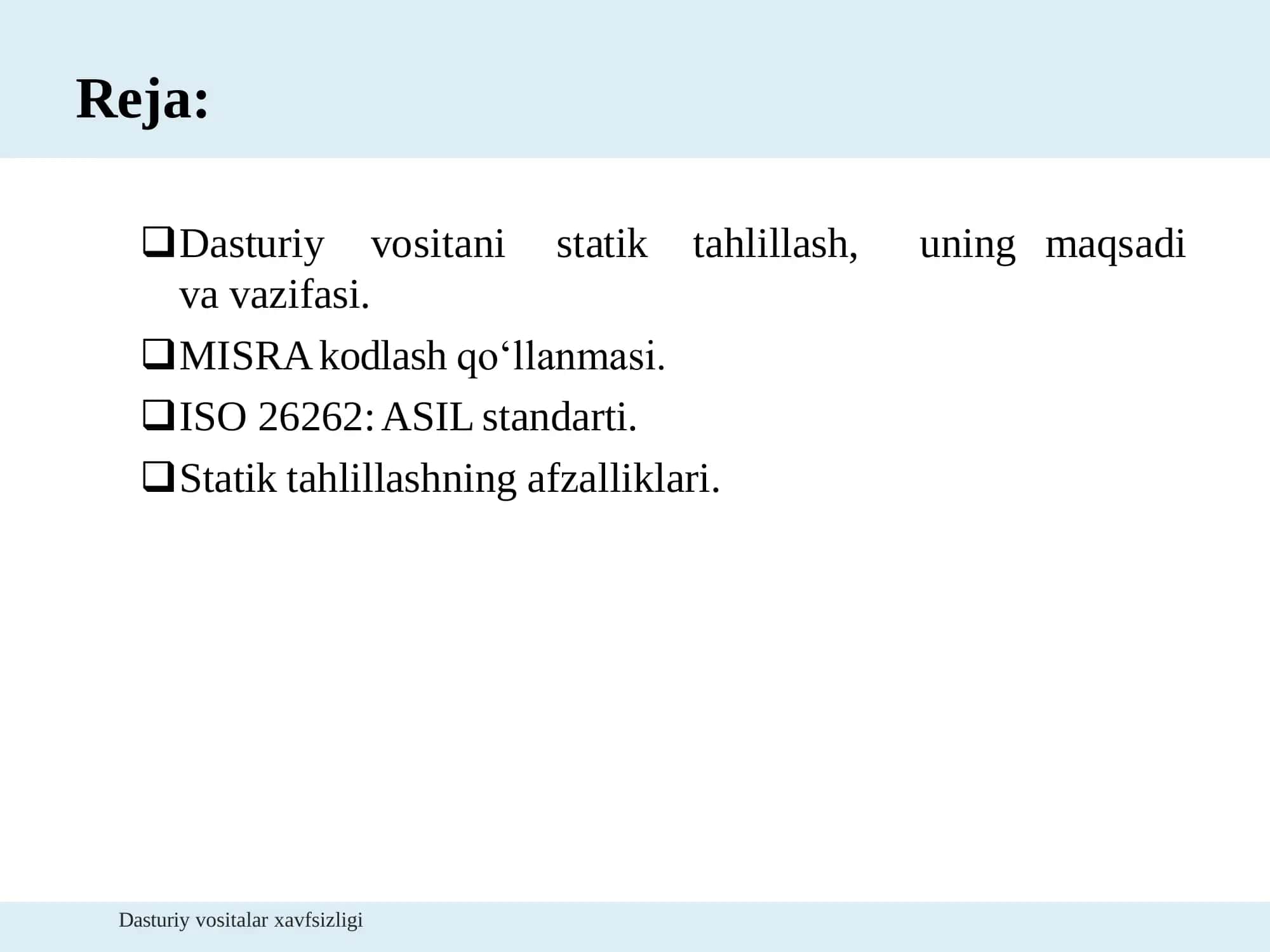 Statik kod tahlili 2