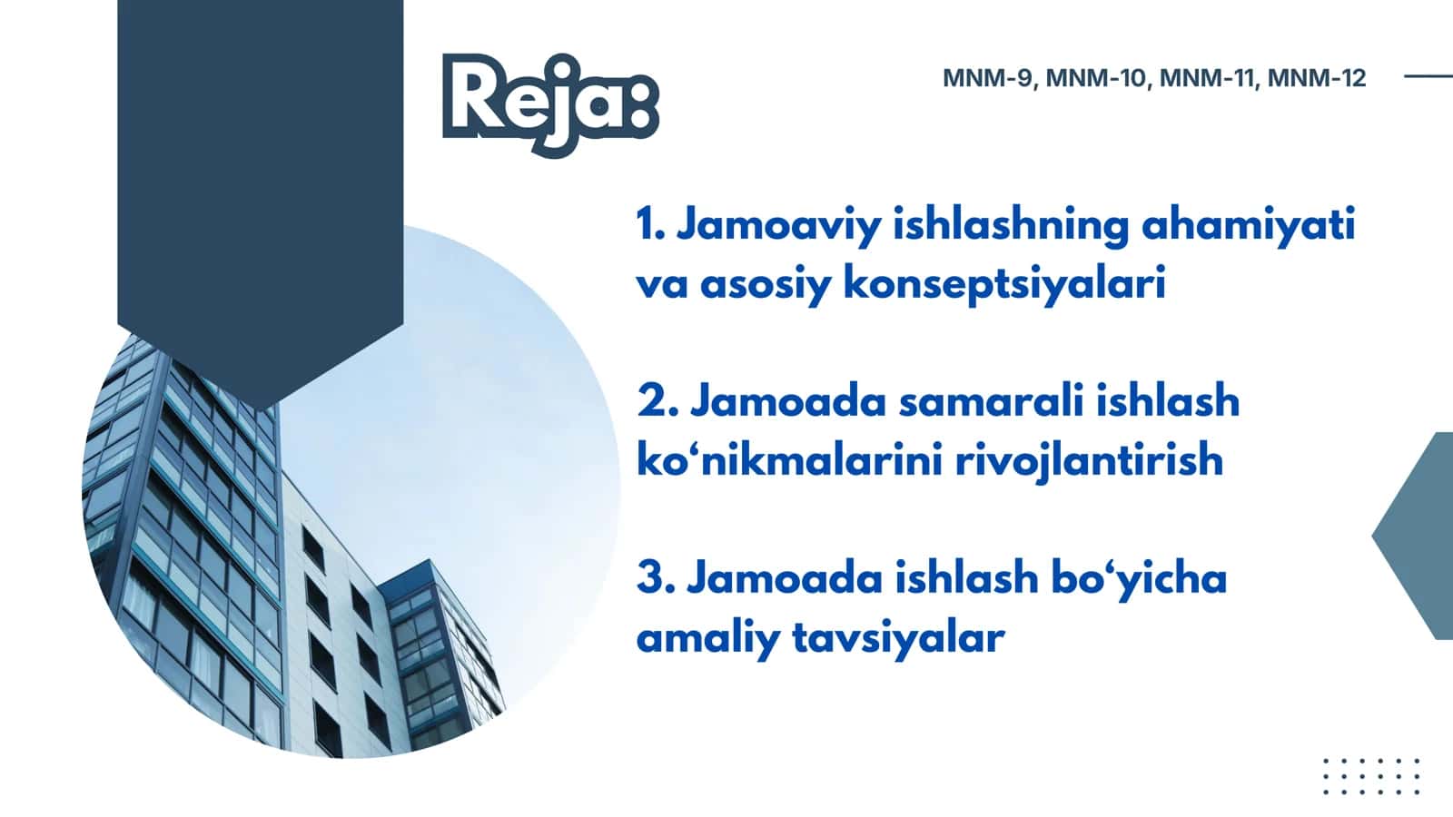 JAMOADA ISHLASH KO‘NIKMALARINI RIVOJLANTIRISH 2