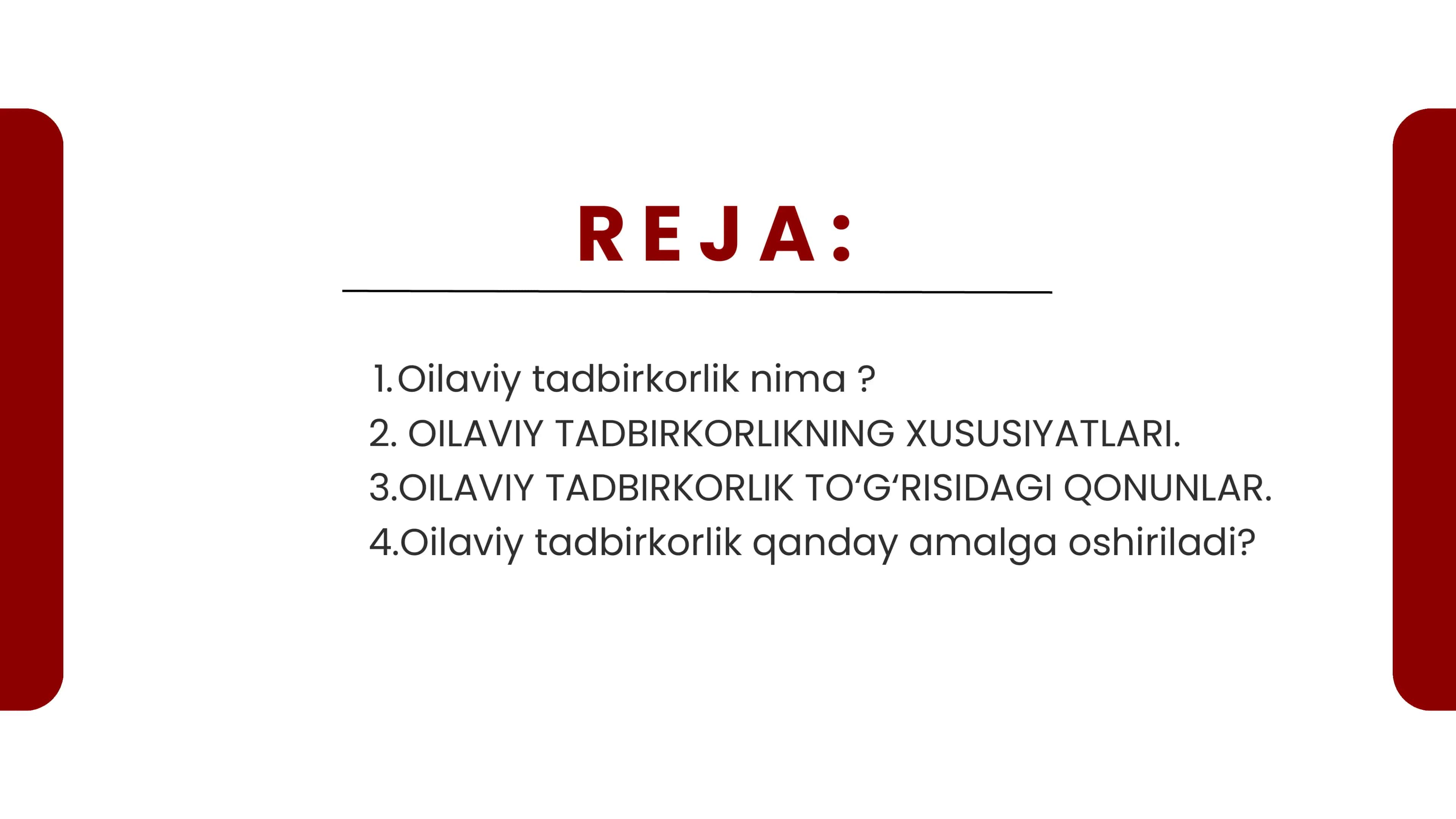 OILAVIY TADBIRKORLIK 2
