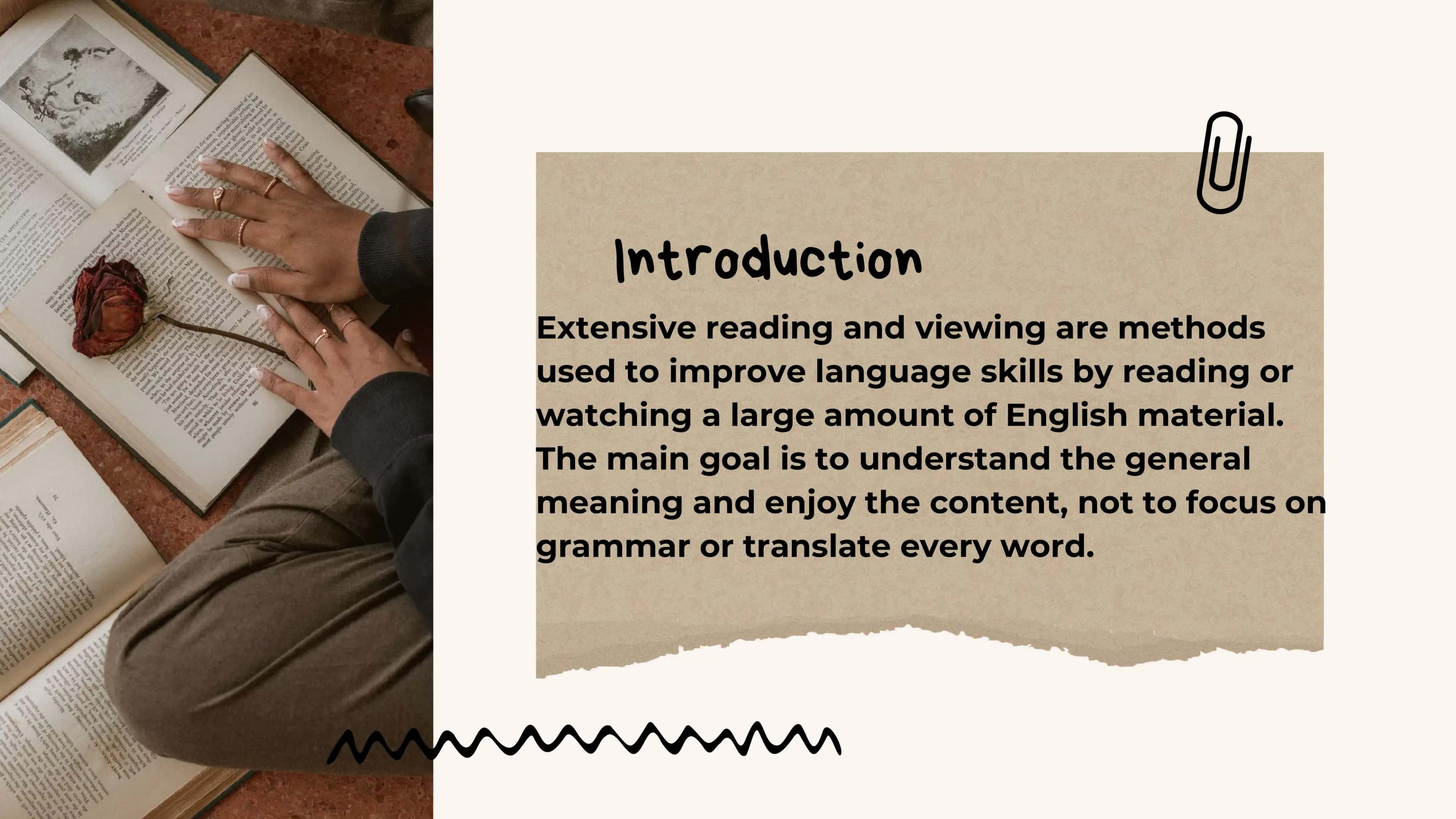 Ingliz tili fanidan taqdimot "extensive reading and writing methods" 2