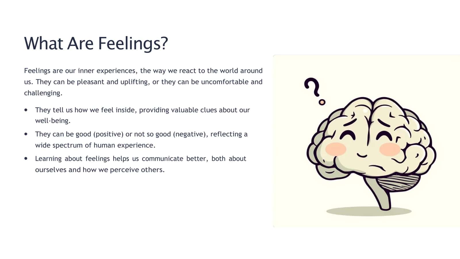 Types of Feelings: Positive and Negative 2