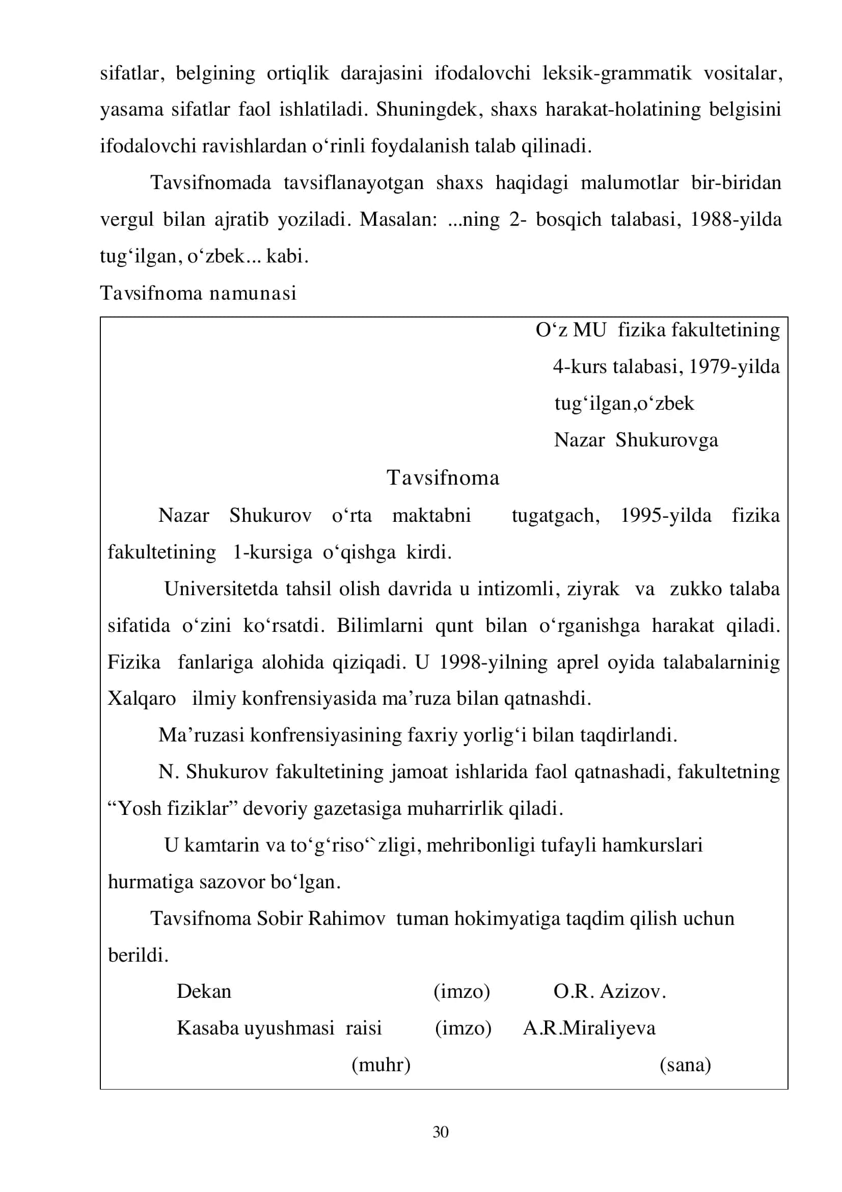 Tavsifnoma 2