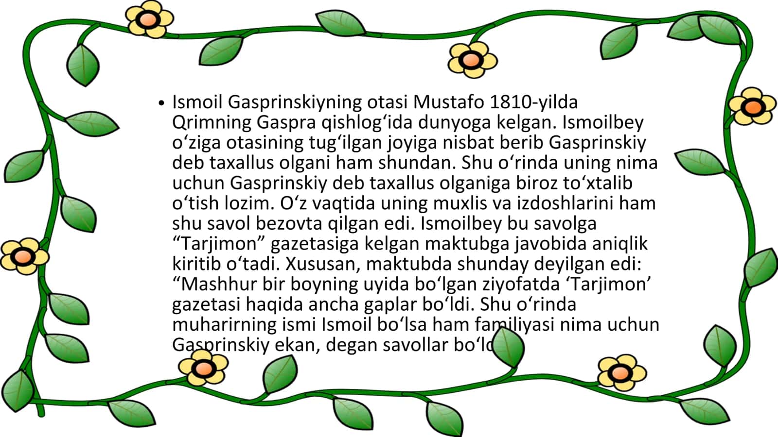 Ismoil Gasprinskiyning turkistonga oid asarlari 2