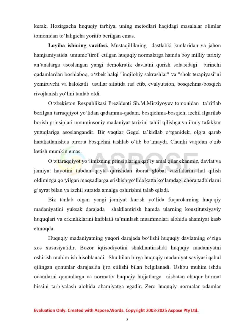 Huquqiy tarbiyaning asosiy yo‘nalishlari 2