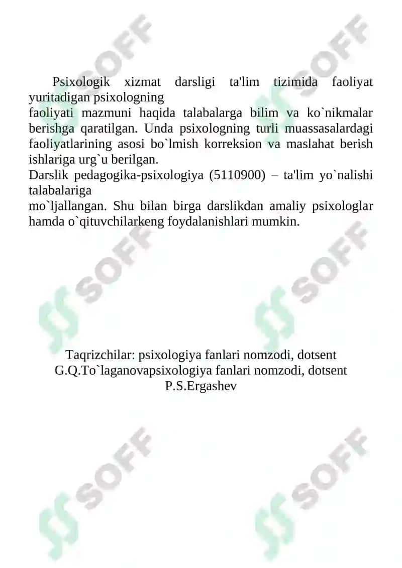 Psixologik Xizmat Darsligi 2