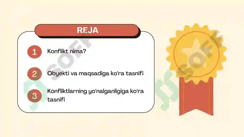 Konfliktlar Tasnifi 2