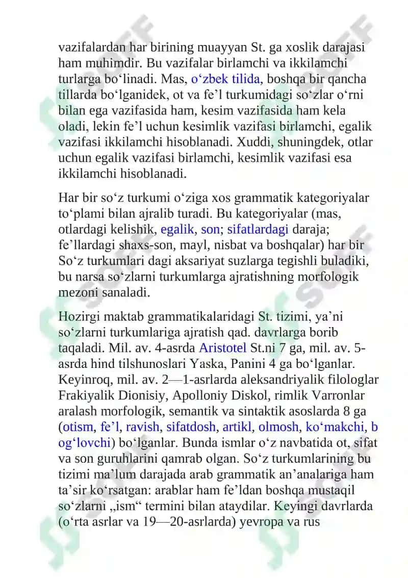 O`zbek tillida mustaqil so`z turkumlari 2