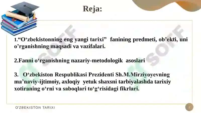 O’ZBEKISTON TARIXI 2