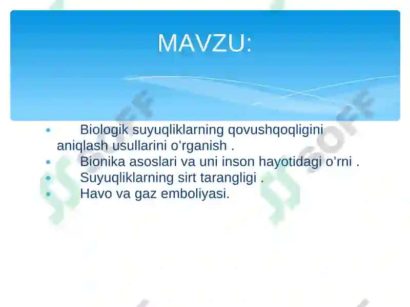 Bionika fanining mazmuni va kelib chiqishi 2