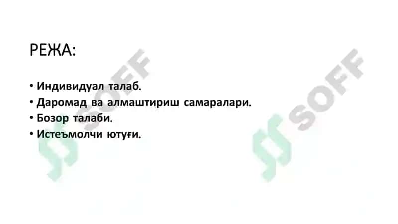 Mikroiqtisodiyot 2