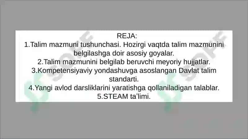 Pedagogika fanidan taqdimot 2