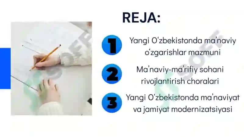 Yangi O'zbekistonda amalga oshirilayotgan ma'naviy o'zgarishlar 2