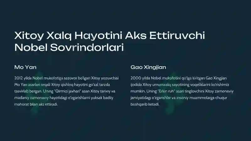 P.Bak: Nobel Mukofoti Sovrindori 2