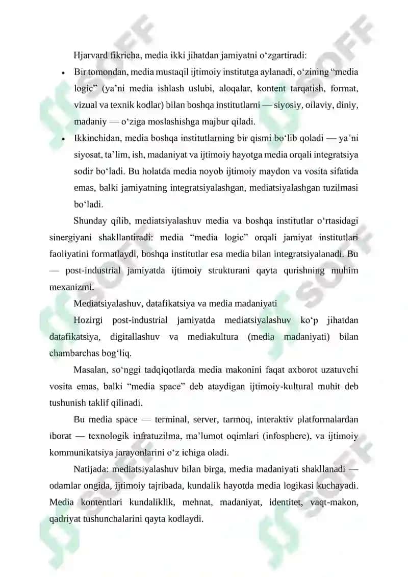 POSTINDUSTRAL JAMIYAT VA MEDIATSIYALASHGAN ONG FENOMENI 2